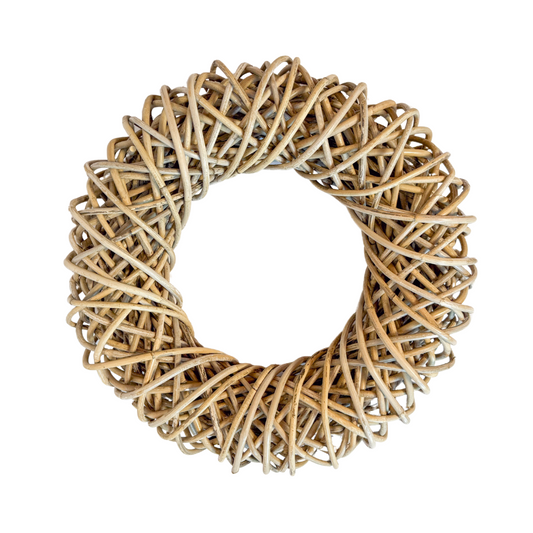 Rattan Wreath - Basketly