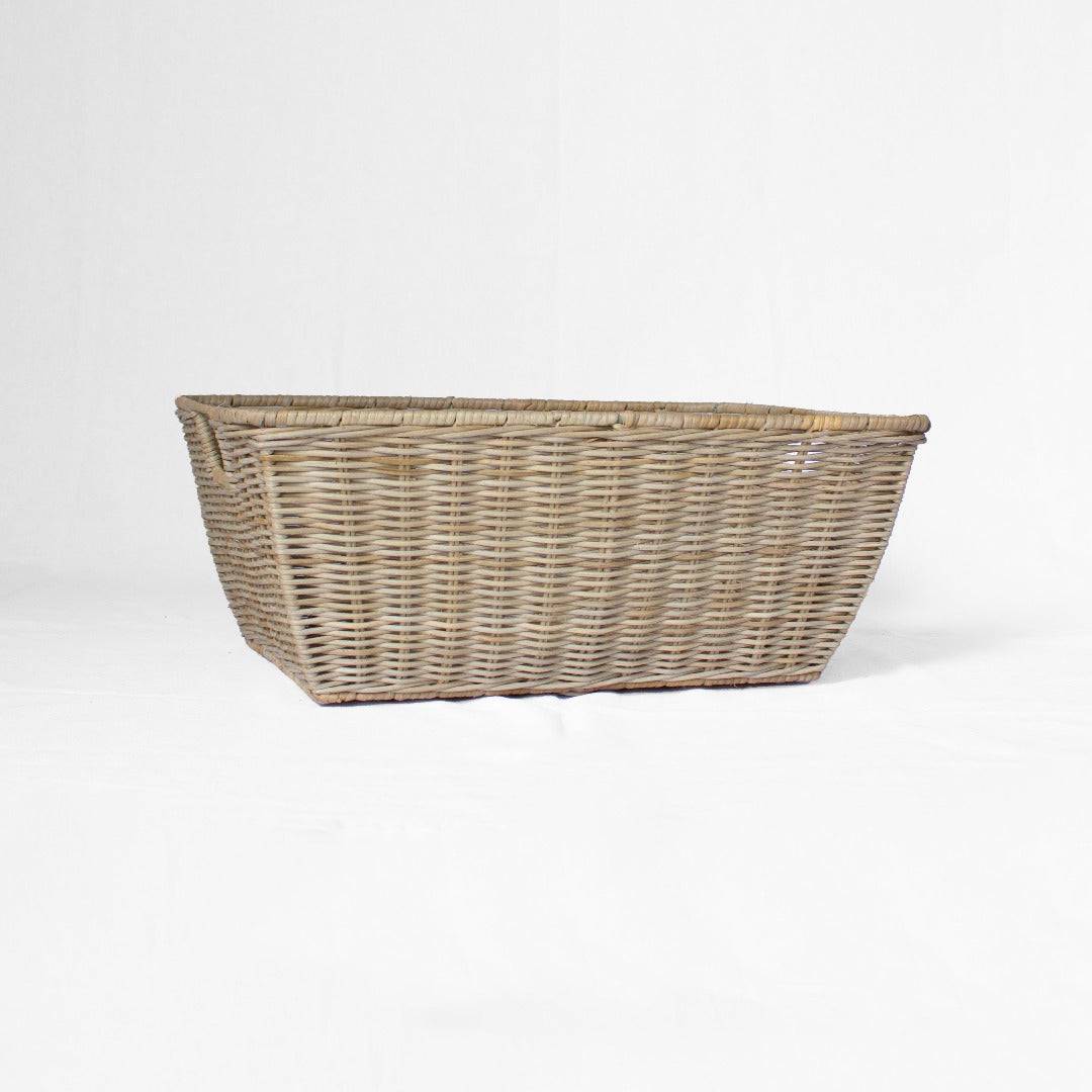 Wicker Tapered Storage Basket