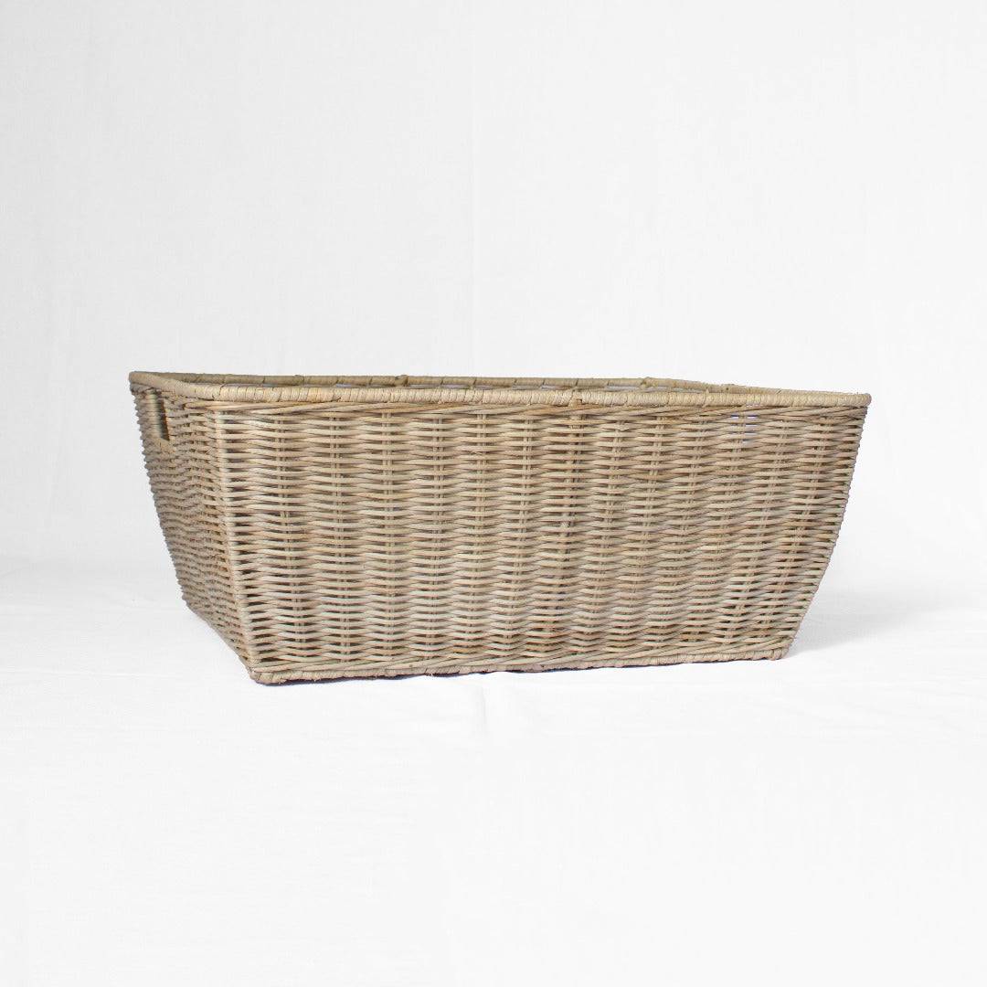 Wicker Tapered Storage Basket