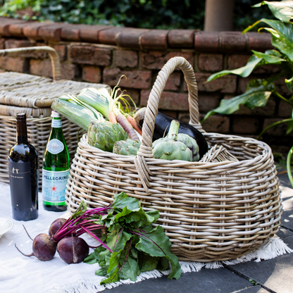 Rattan Carry Basket