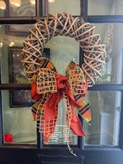 Rattan Wreath - Basketly