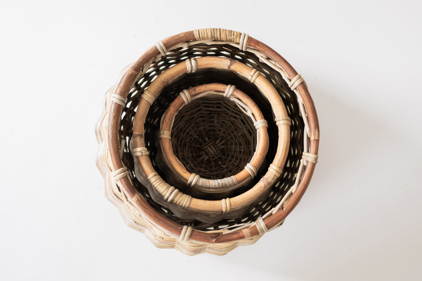 Rattan Stout Round Basket