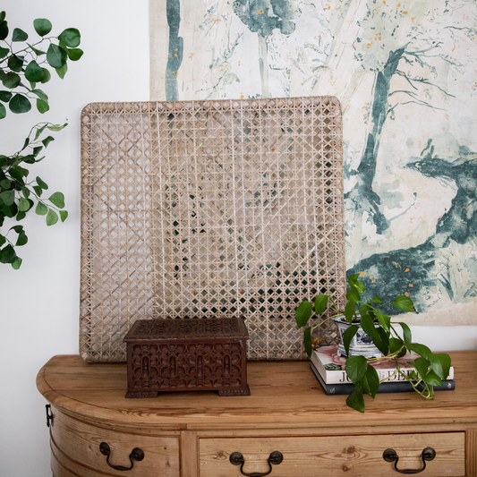Handwoven Square Wall Art