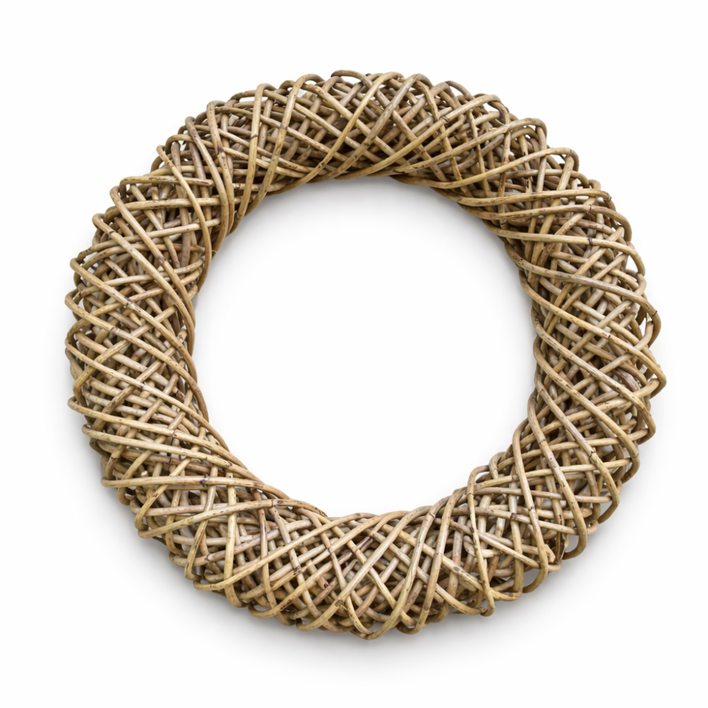 Basketly Rattan XL Wreath 23" D