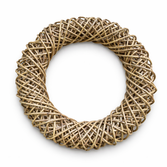 Basketly Rattan XL Wreath 23" D