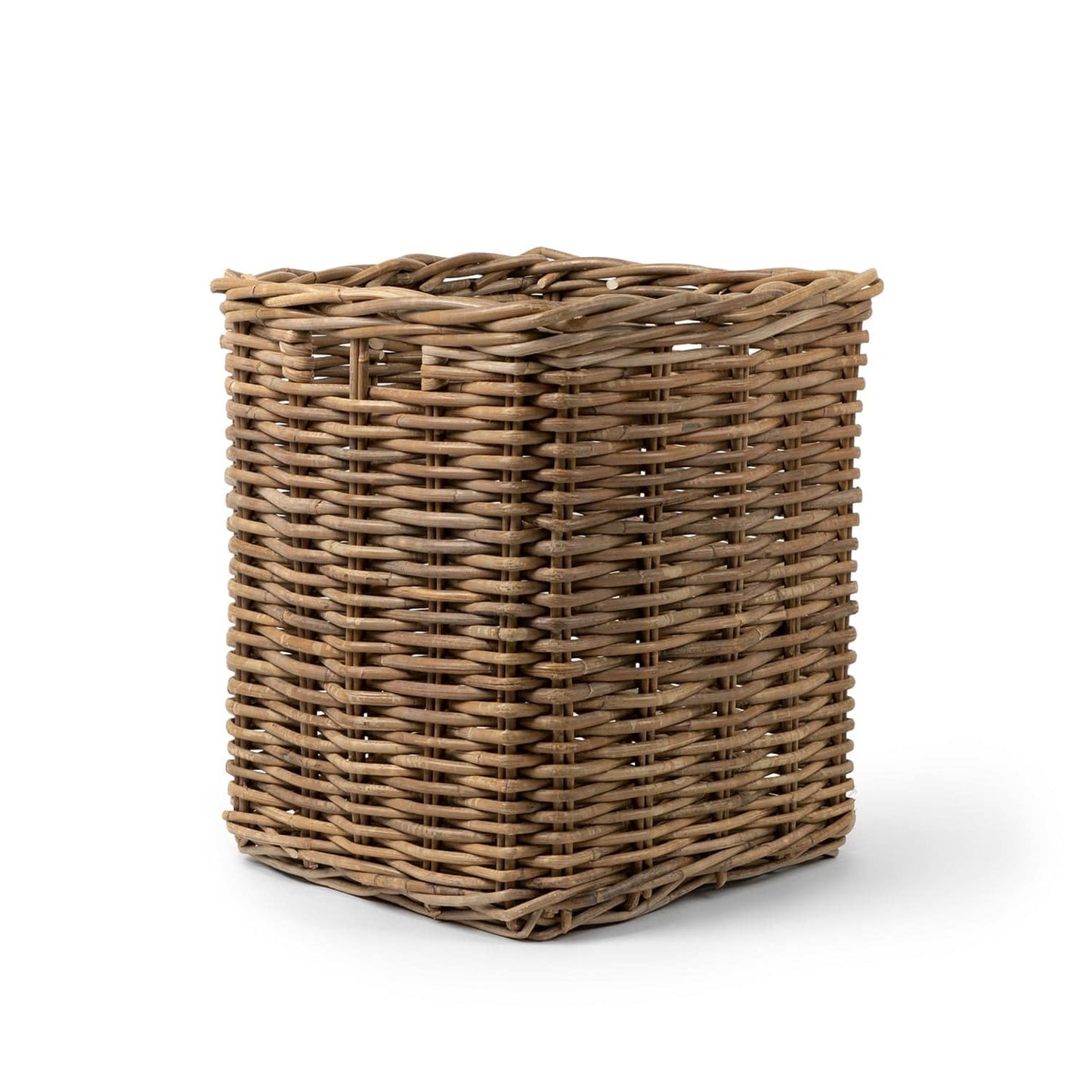 Rattan Square Kubu Grey Storage Baskets - Basketly