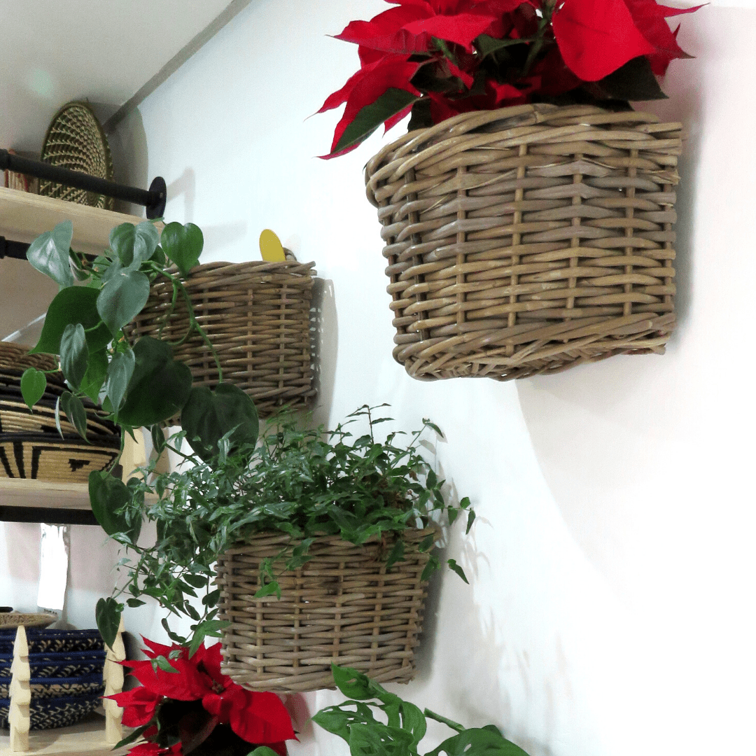 Rattan Wall Basket