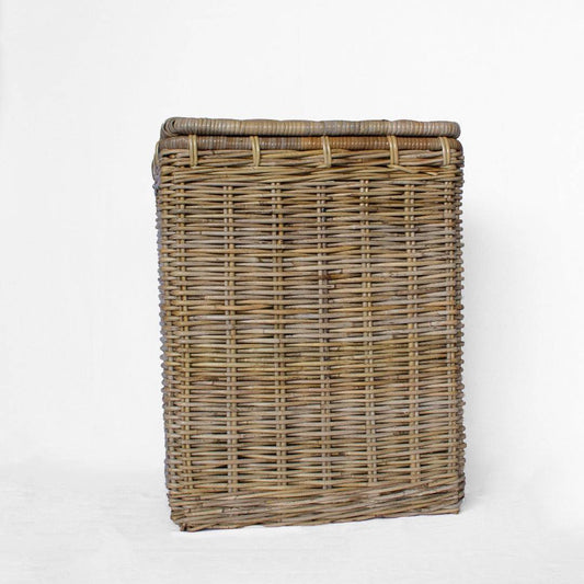 Rattan Rectangle Laundry Basket with Inner Bag