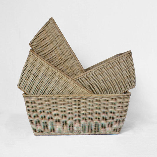 Wicker Tapered Storage Basket - Basketly