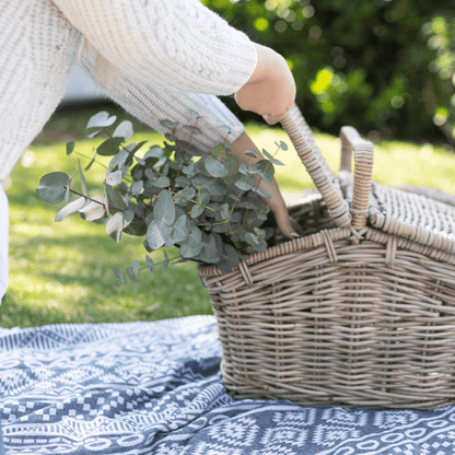 Rattan Picnic Basket