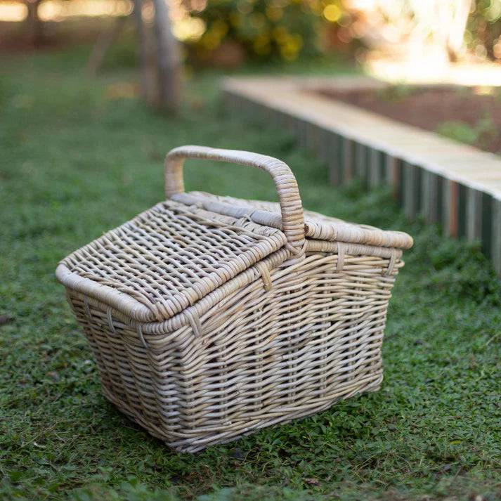 Rattan Picnic Basket