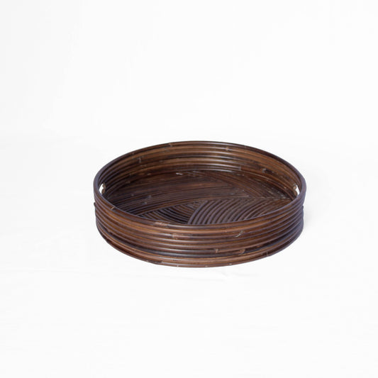 Dark Bamboo Tray - Basketly