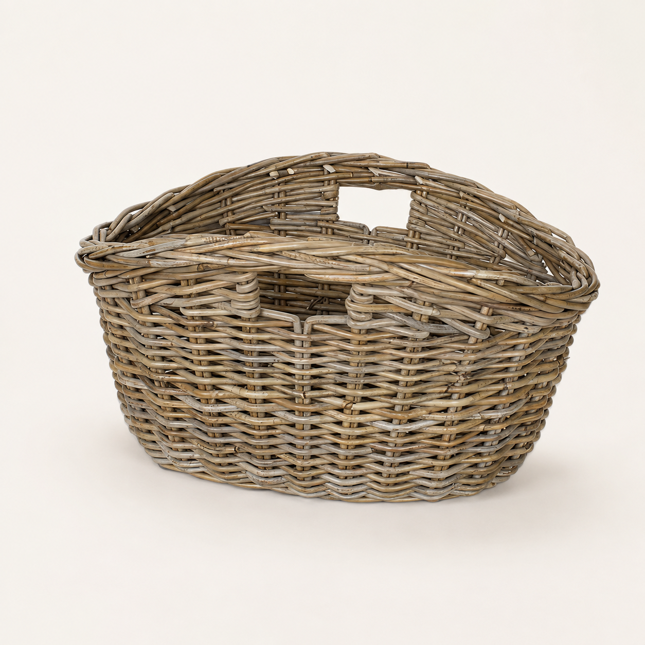 Rattan Oval Storage Basket