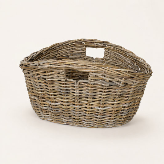 Rattan Oval Storage Basket