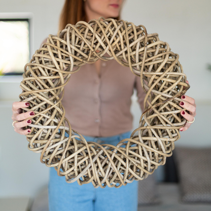 Rattan Wreath