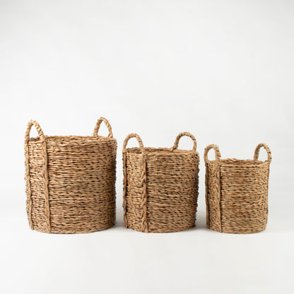 Natural Cattail Baskets